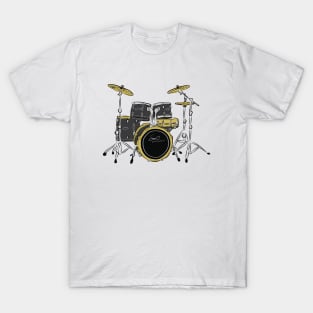 The drum kit T-Shirt